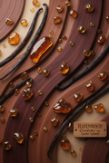 Havenwood intention - amber resin and cedarwood textures